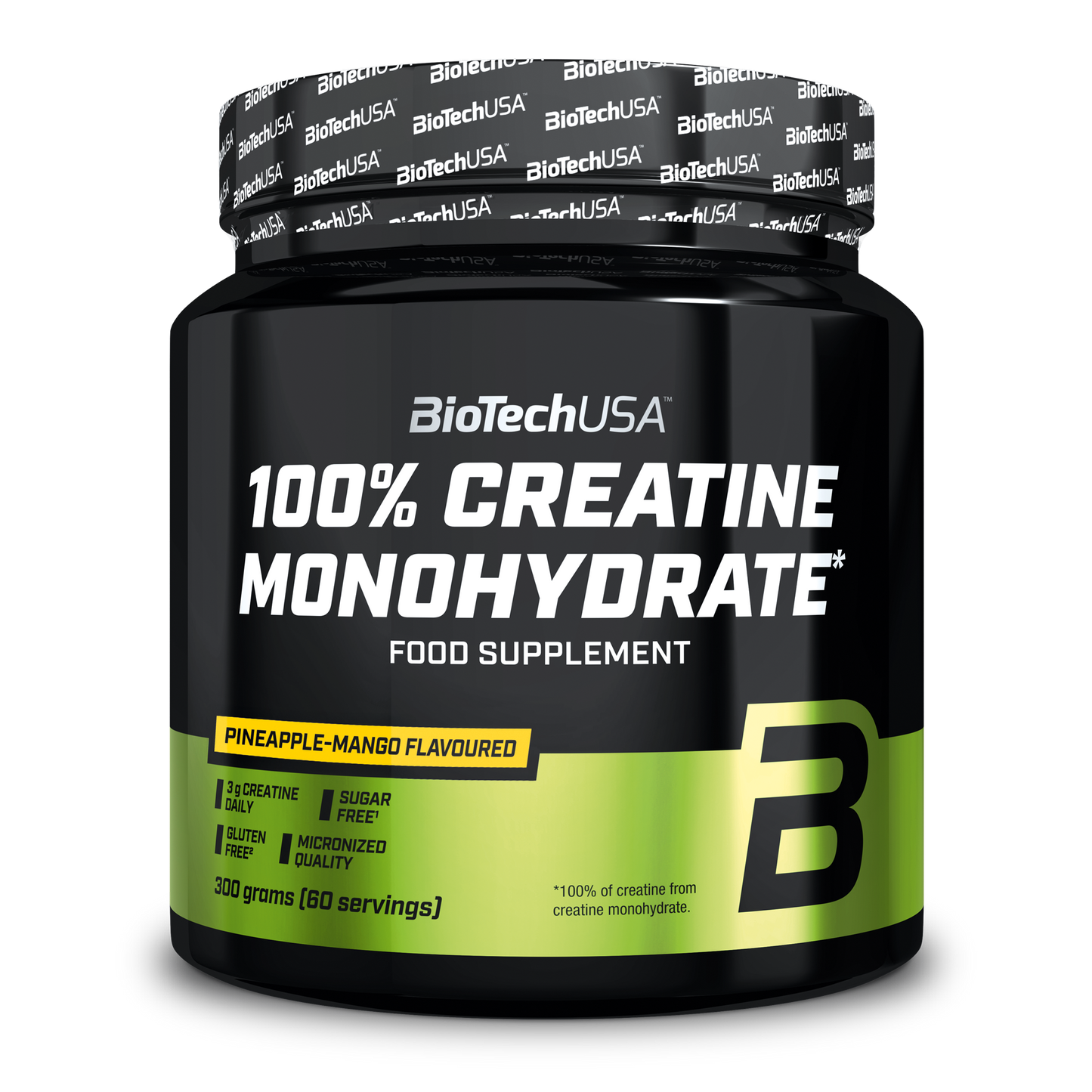 BioTechUSA 100% Kreatīna monohidrāts 300g