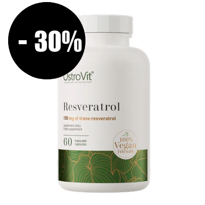 OstroVit Resveratrols VEGE 60 kapsulas