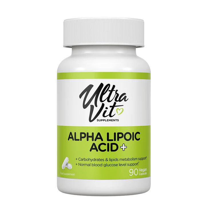 UltraVit Альфа-липоевая кислота+ (90 капсул)