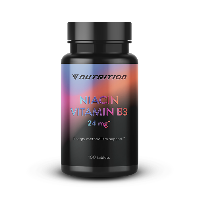 VNutrition Niacin - B3 Vitamin (100 tablets)