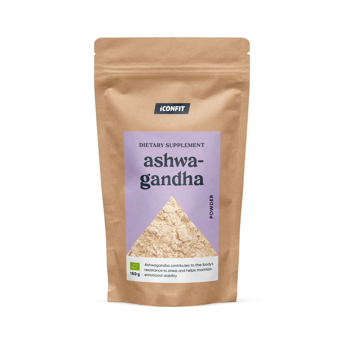 ICONFIT Organic Ashwagandha Powder (150g)