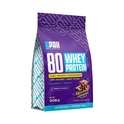 6PAK Whey 80 (whey) protein concentrate 908g