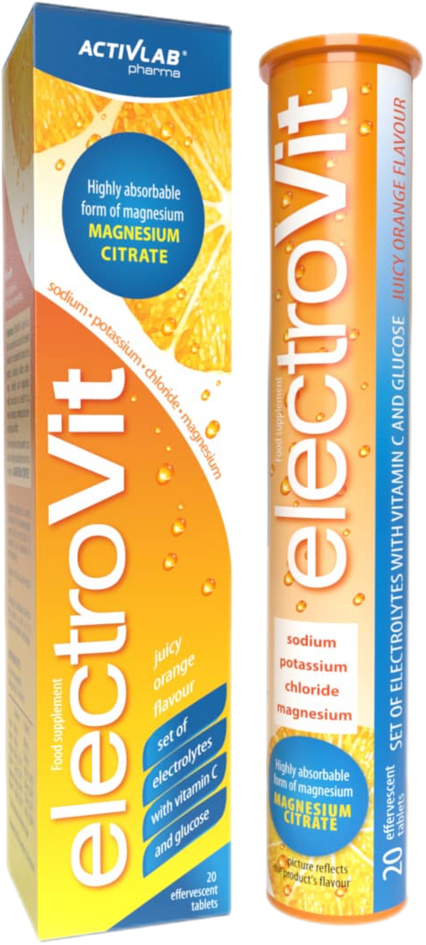 ActivLab ElectroVit / Elektrolīti – 20 šķīstošas tabletes