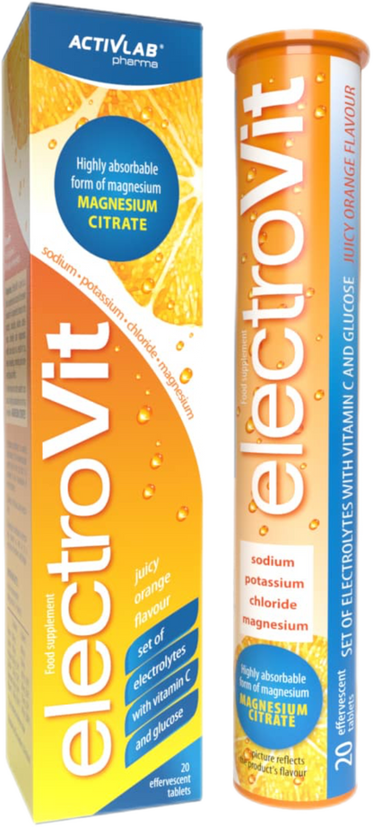 ActivLab ElectroVit / Elektrolīti – 20 šķīstošas tabletes