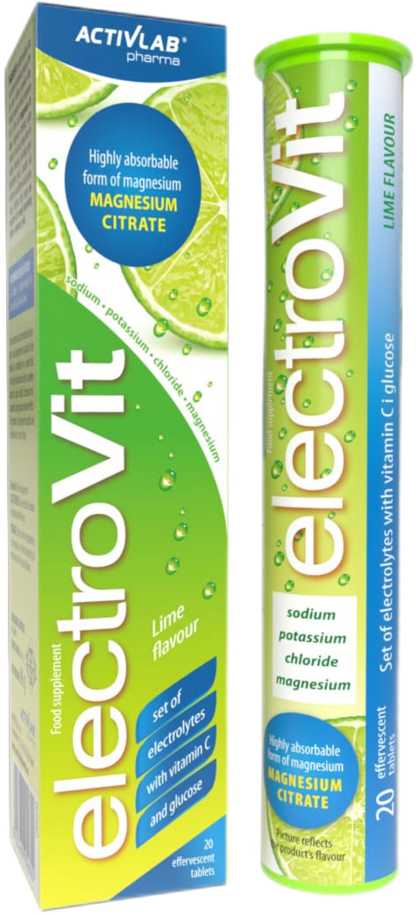 ActivLab ElectroVit / Elektrolīti – 20 šķīstošas tabletes