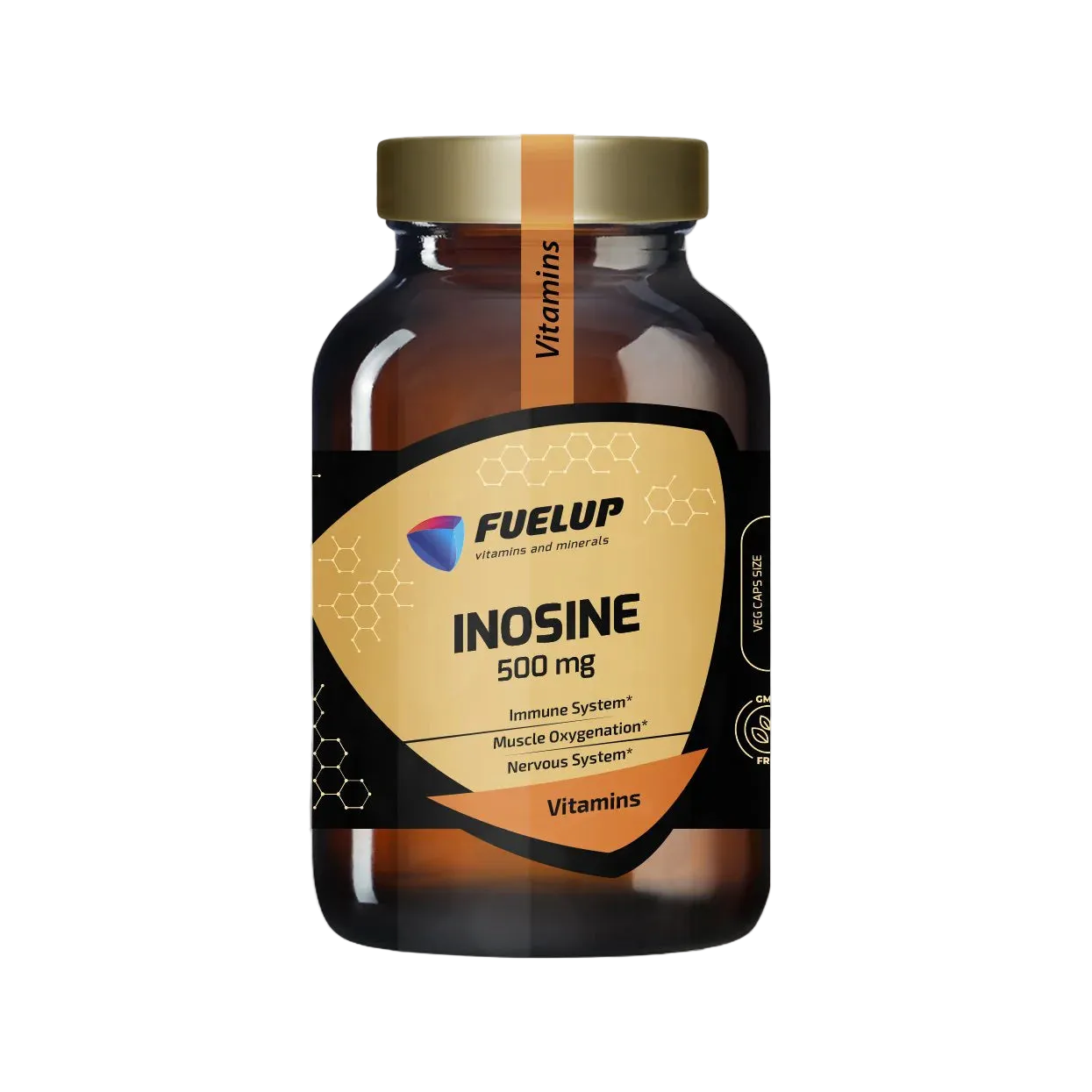 Fuel Up Inosine for energy, endurance and recovery processes after exercise (100 capsules)