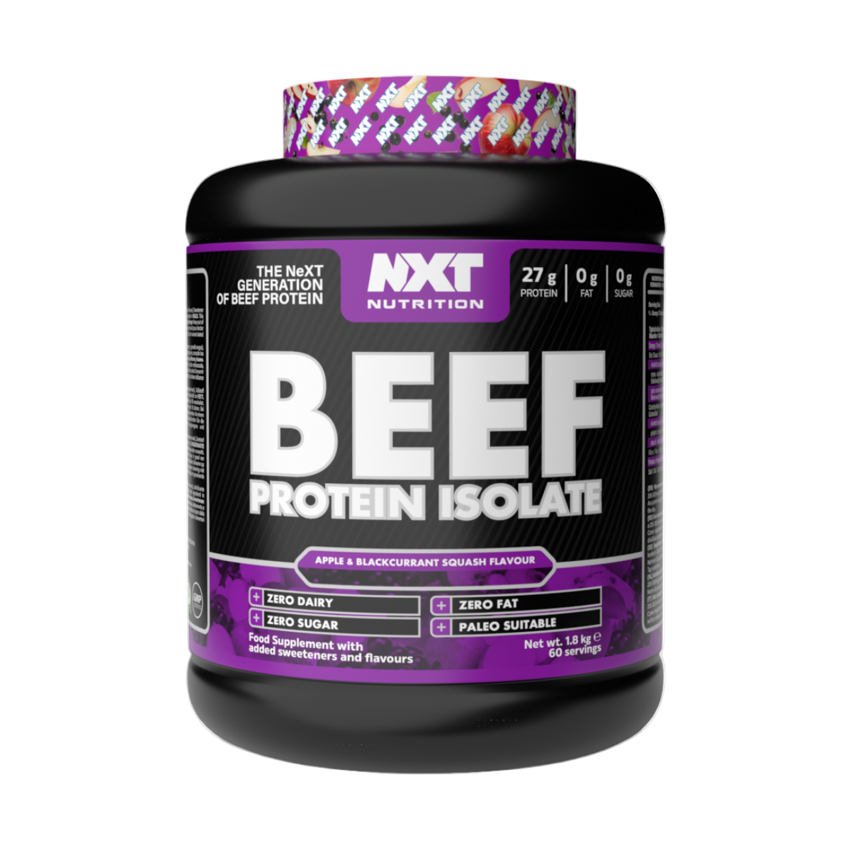 NXT Nutrition Liellopa proteīna izolāts / Beef Protein Isolate 1.8kg
