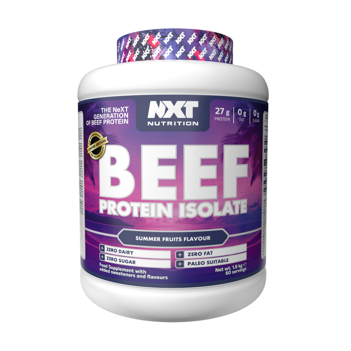 NXT Nutrition Liellopa proteīna izolāts / Beef Protein Isolate 1.8kg