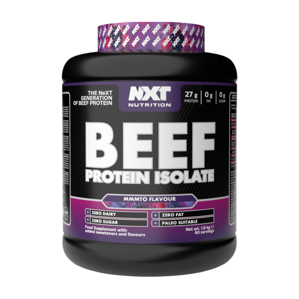 NXT Nutrition Liellopa proteīna izolāts / Beef Protein Isolate 1.8kg