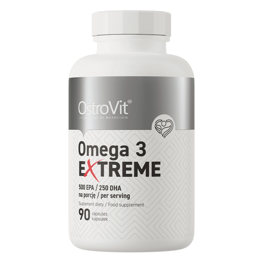 OstroVit Omega 3 Extreme, Zivju Eļļa 90/180 kapsulas