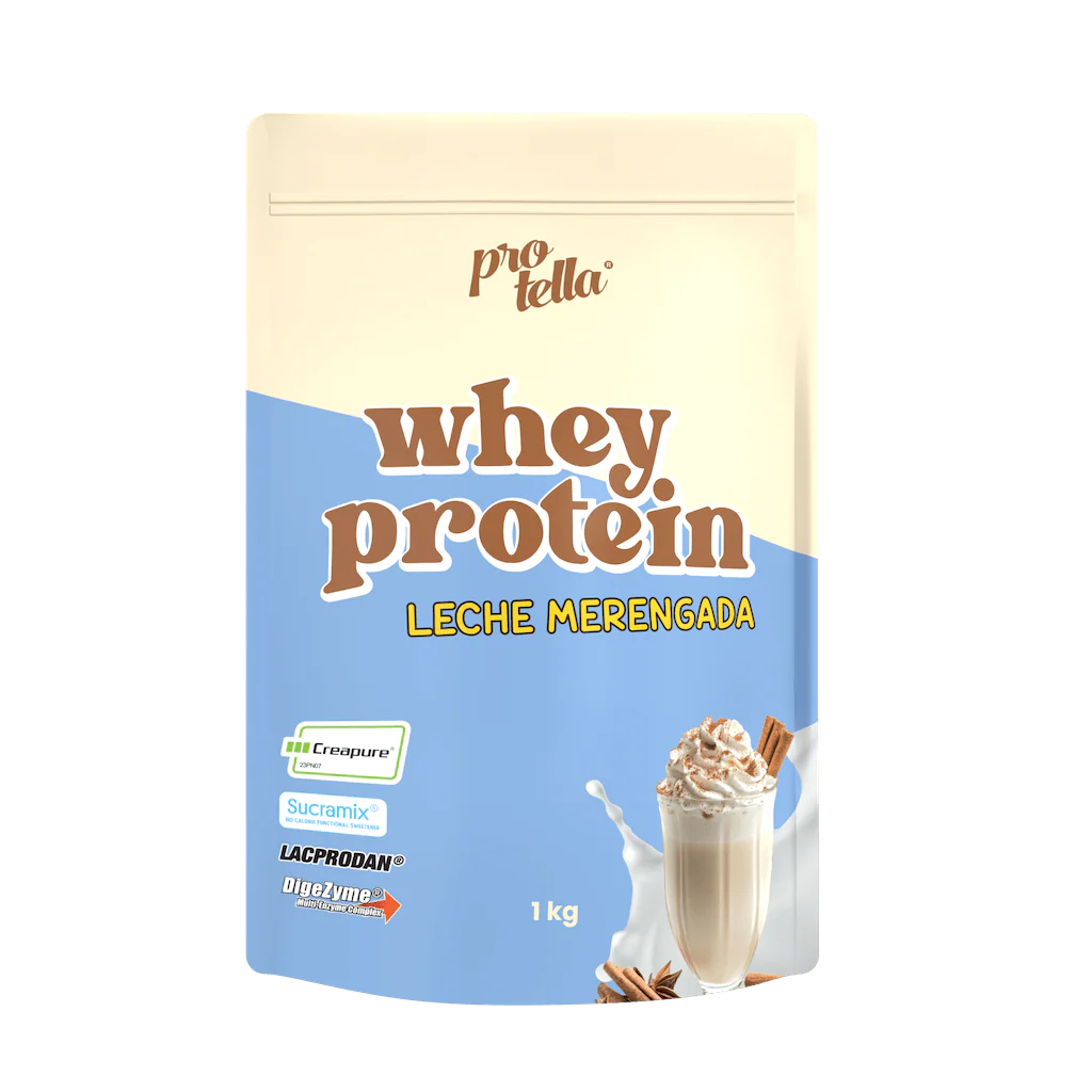 Protella Whey Protein Powder with DigeZyme® digestive enzymes and creatine (1kg)