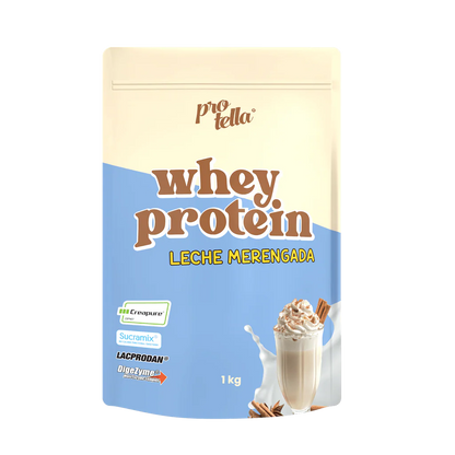Protella Whey Protein Powder with DigeZyme® digestive enzymes and creatine (1kg)