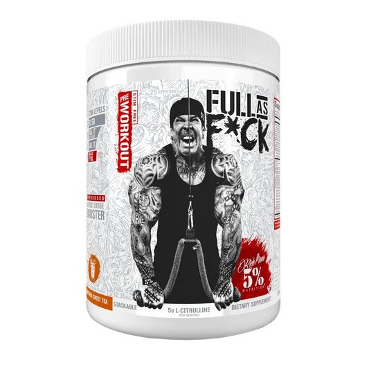 Rich Piana 5% Nutrition Full as F*ck Pre Workout 350-380 grams