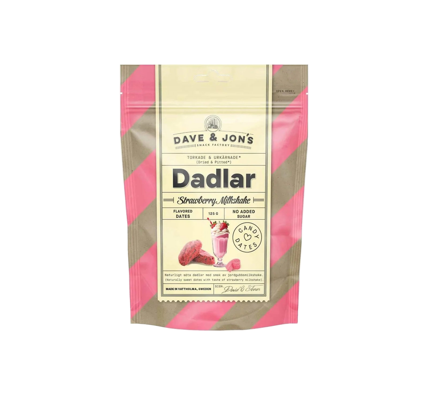 Dave &amp; Jon's Flavored Dates, No Added Sugar (125g)